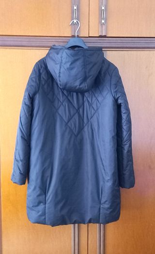 Piumino con cappuccio Iwie Giaccone Giubbino nero