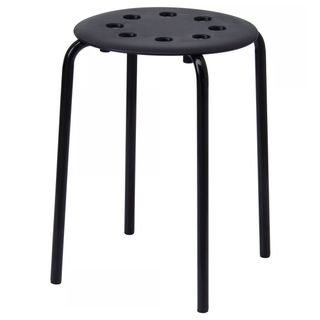 3 Taburetes MARIUS Ikea Negros