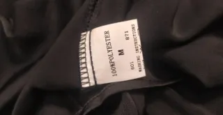 Vestido fiesta Cherley negro asimétrico