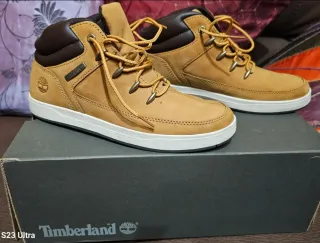 Timberland sneakers alte pelle nabuk cuoio
