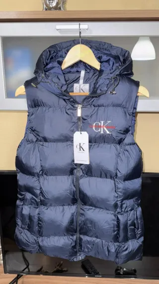 Chaleco Calvin Klein Mujer Azul