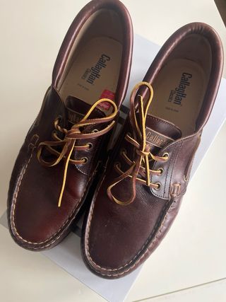 Zapatos Callaghan Marrón Cuero