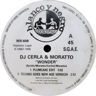 DJ Cerla & Moratto Wonder Maxi Single 12" 45 R