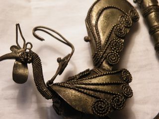 Figura Latón India Elaborada