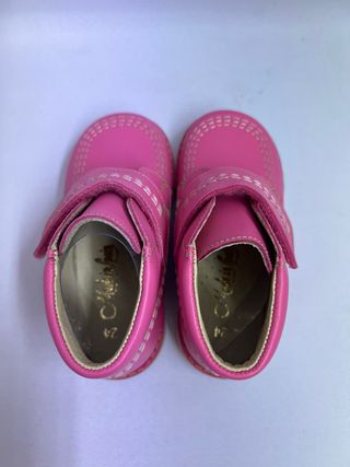 Botas piel talla 24 niñas