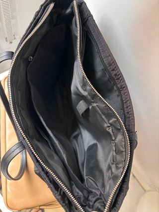 Bolso Parfois Negro Compartimento Laptop