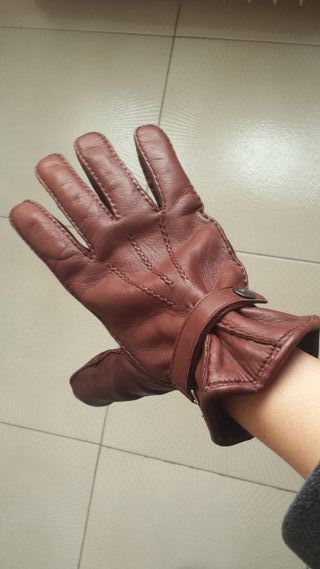 Ganga MUY Buenos! Ocasión guantes PIEL t. M-L