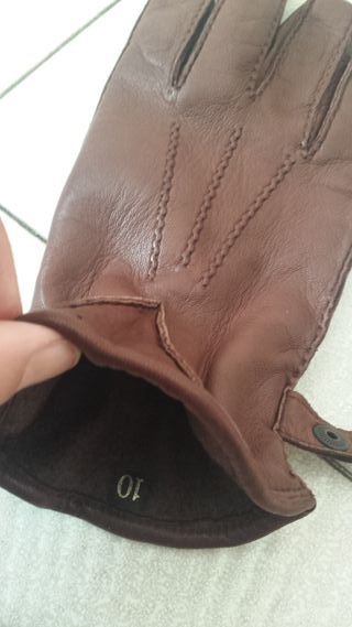 Ganga MUY Buenos! Ocasión guantes PIEL t. M-L