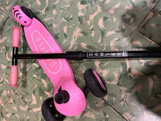 Patín Sawyer niña 3 ruedas luces ruedas