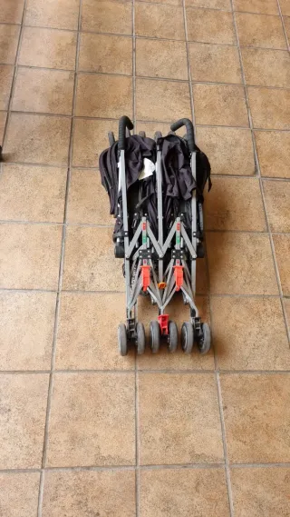 Carro Gemelar McLaren + REGALO Burbuja lluvia