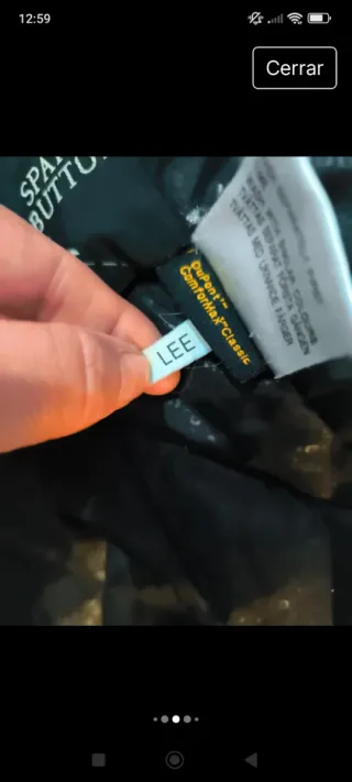 Abrigo chaqueton Elvine Negro