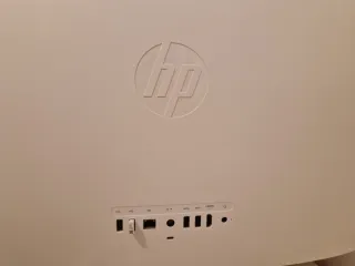 Ordenador HP Blanco con Teclado y Ratón