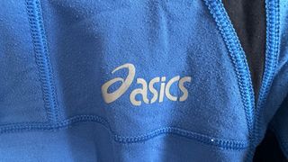 Chaqueta Asics Running Media Cremallera Azul