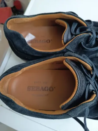 Zapatos Sebago ante negros