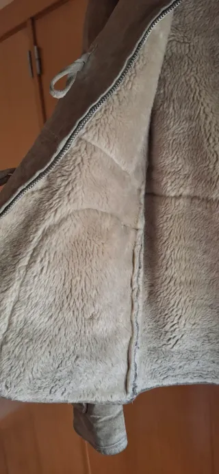 Trenka Zara Piel Marrón