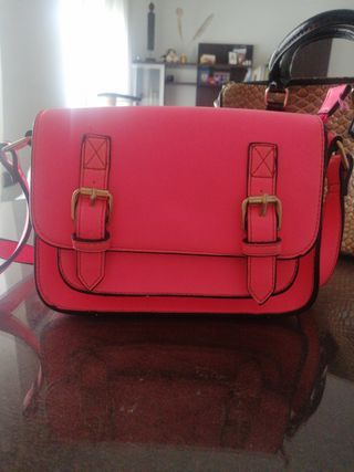 Bolso rosa fucsia