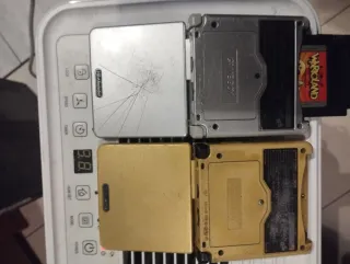 2x Game Boy Advance SP (Oro y Plata)