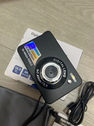 Cámara Fotos 56MP 4K HD Digital Compacta 32GB 20X