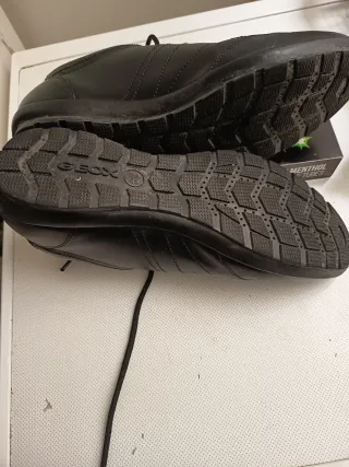 Zapatos Geox Negros Hombre