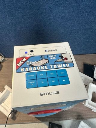 Torre Karaoke MUSE M1020KDB azul