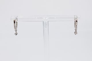 Pendiente De Plata  De 925.. Ref: 076-04-00162