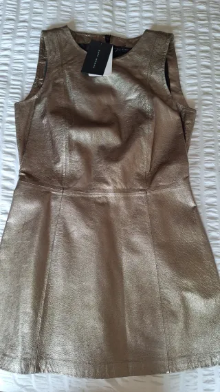 Vestido fiesta Metalizado mini