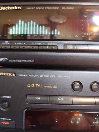 Technics SH-CH700 Equipo Sonido Negro