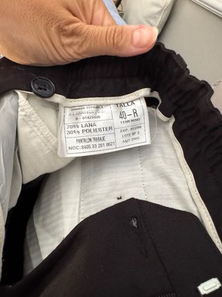 Pantalones de pinza Armada negro