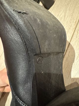 Botines Porronet Mujer Talla 41 Negro