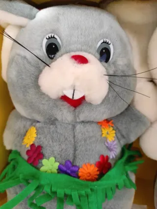 2 Ratones Peluche Juguete Caja Original