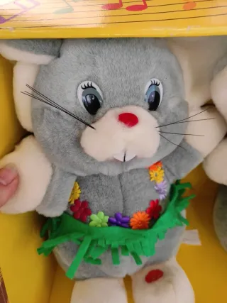 2 Ratones Peluche Juguete Caja Original