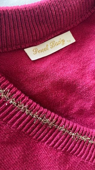 Pullover donna con lustrini