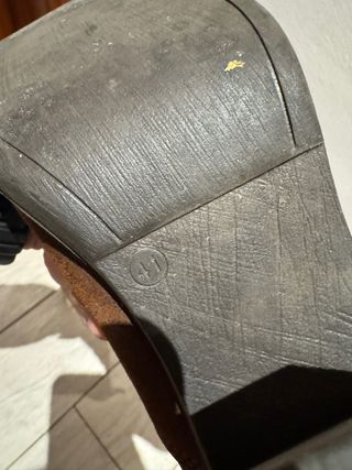 Botines de ante mujer talla 41