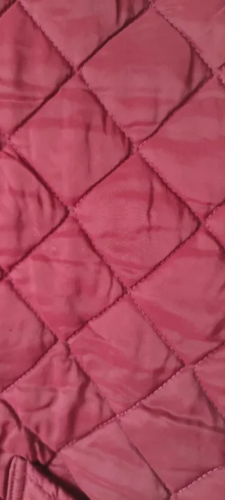 Chaleco acolchado rojo mujer