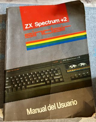 Sinclair ZX Spectrum +2 128K con juegos