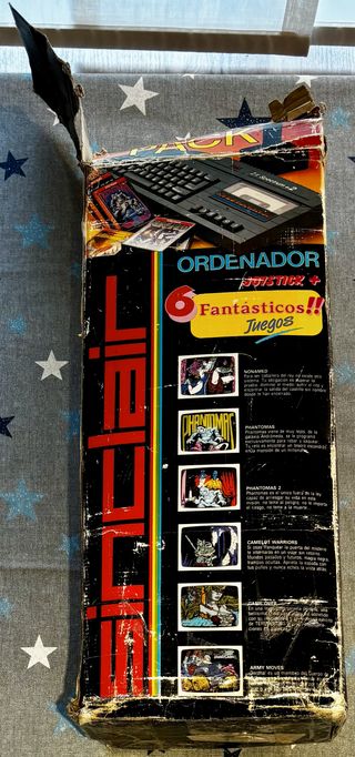 Sinclair ZX Spectrum +2 128K con juegos