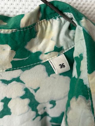 Vestido Marc O'Polo verde estampado floral