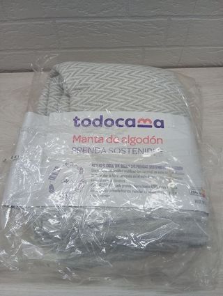Todocama - Manta de algodón Extra Suave