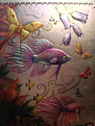 Cuaderno Boncahier Diseño Mariposas y Peces