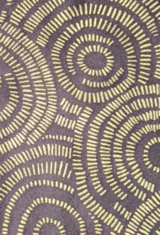 Falda estampada círculos