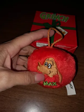Scatola e peluche Max Grinch