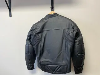 Chaqueta Moto Cuero Talla 42 Mujer