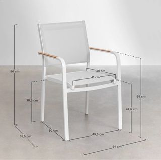 Mesa redonda Sklum madera y metal