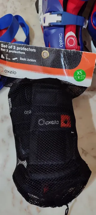 Patines Oxelo Talla 30-32 con Accesorios