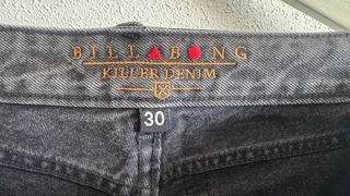 Pantalón Vaquero Negro Billabong Talla M