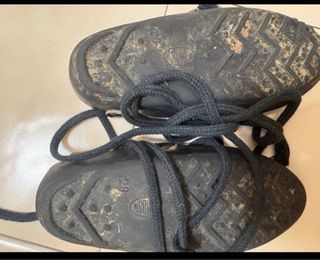 Albarcas negras talla 38/29