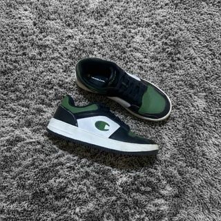 Zapatillas Champion Rebound Low Blanco/Negro/Verde