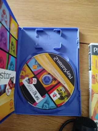 Set de micrófonos SingStar PS2