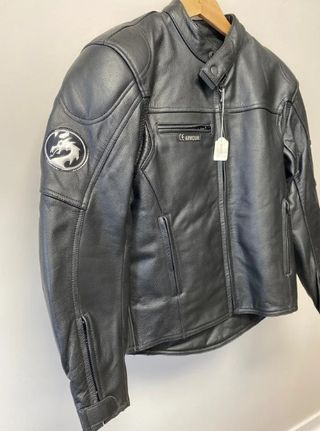 Chaqueta Moto Cuero Talla 44 Mujer