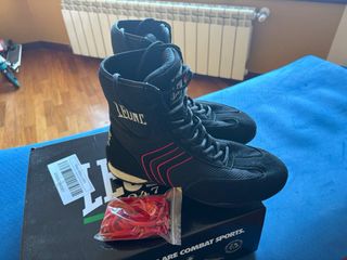 Botas Boxeo Leone Talla 42 Negras